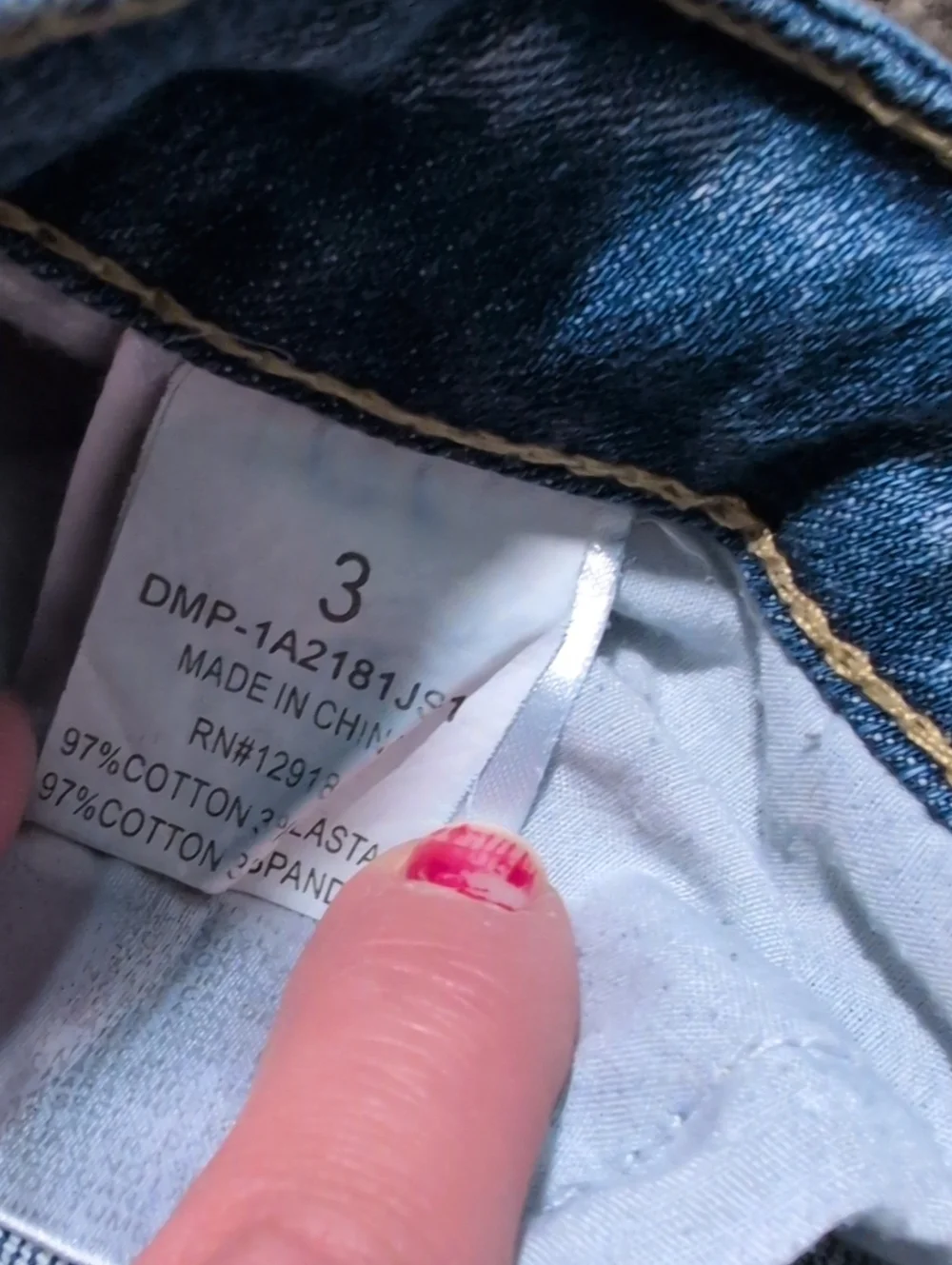 Machine Jeans Distressed - Picture 7 of 7